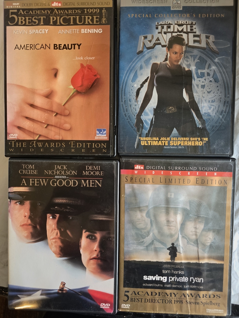 Dvds 4 Pieces Like New Can Be Purchsed Separate Absolutely No Scratches